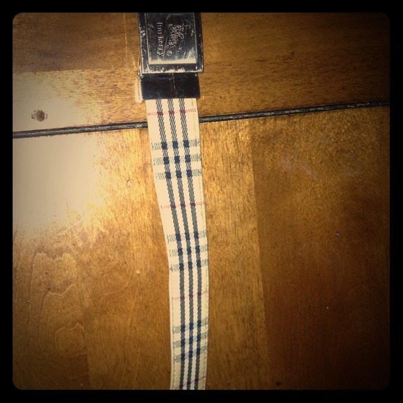 Vintage Burberry Belt