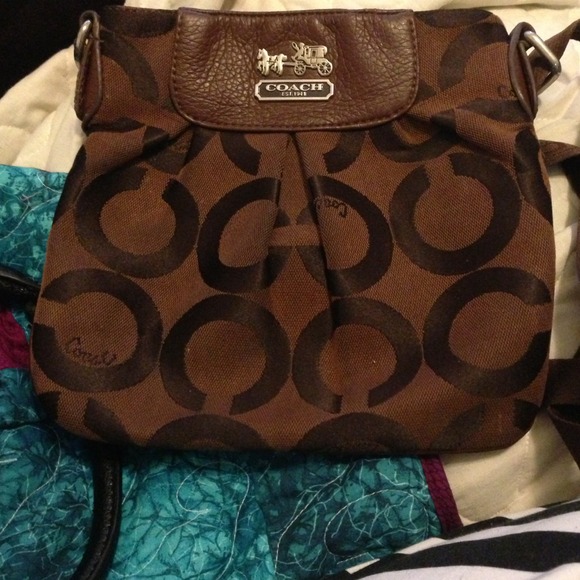 Coach side purse