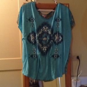 Blue Bongo Summer Top