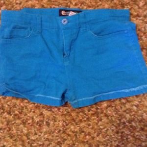 Bright Blue Shorts