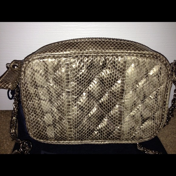PURE snakeskin shoulder bag - Picture 3 of 4