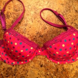 🔴Reduced🔴Pink polkadot bra
