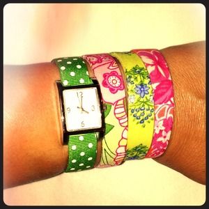 Vera Bradley changeable band watch