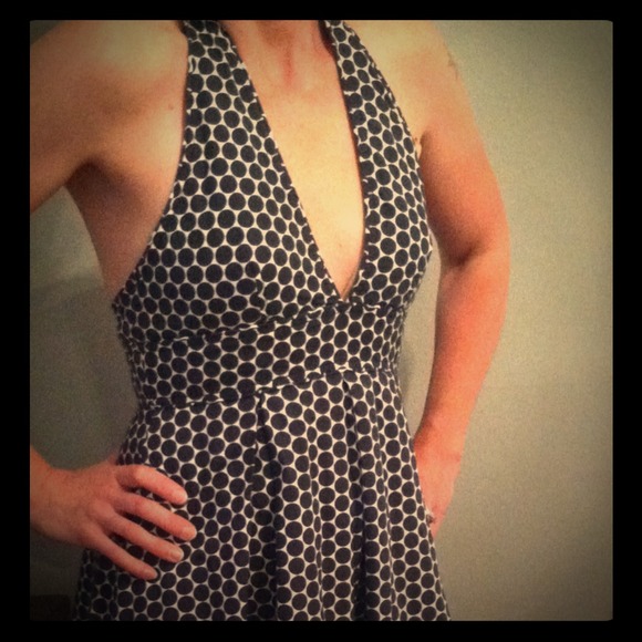 J. Crew Dresses & Skirts - ☀👗J.CREW halter tie with open back dress 👗👗☀