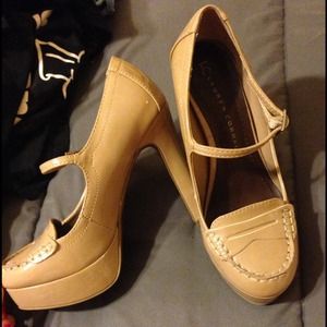 REDUCED!! Nude Lauren Conrad Platform High heels