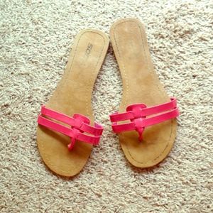 Hot Pink Flip Flops