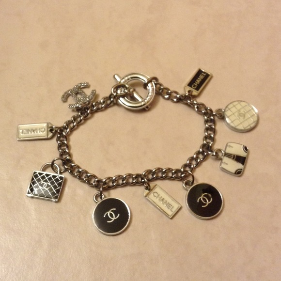 Chanel charm bracelet