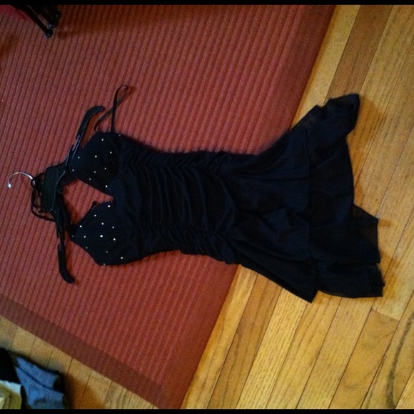 Black party dress