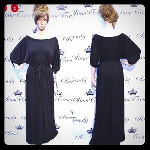 Black long Maxi dress