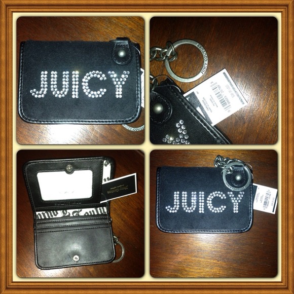 NWT-Juicy black ID holder