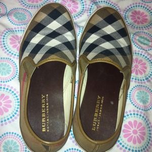Authentic Burberry Slip On