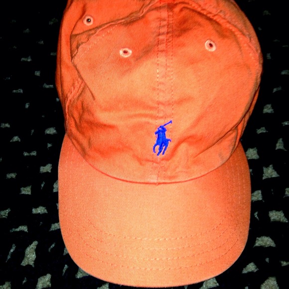 NWOT Ralph Lauren Polo Baseball Cap - Orange