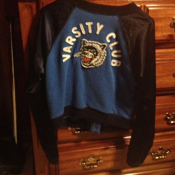 Abercrombie & Fitch letterman jacket NEVER WORN