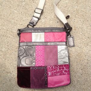 Pink Authentic Coach Purse
