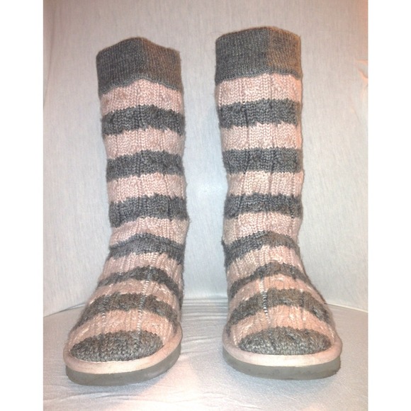 NEGOTIABLE! Knit uggs!!!
