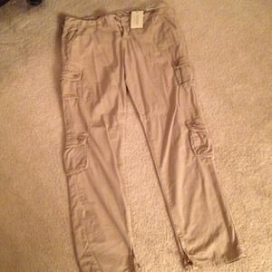 Guess khaki cargo pants