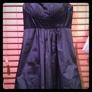 Black Strapless BCBGMAXAZRIA Dress
