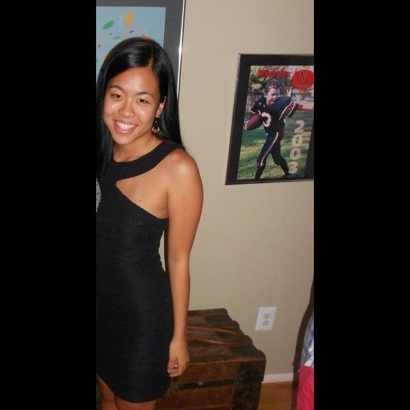 Black Cutout BCBG Dress - Picture 2 of 4