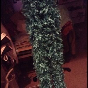 Teal scarf never used