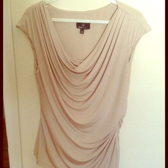 Gold dress shirt