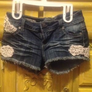 Denim Shorts size 3. Brand- Hott Kiss