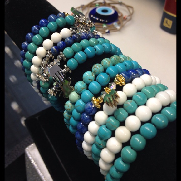 Beaded bracelets for protection and healing