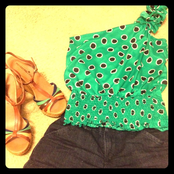 One Shoulder Blouse