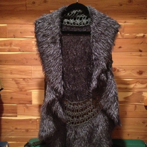 Faux Fur Sweater