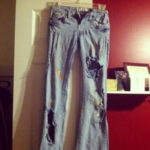 Holy Jeans! One of a kind!