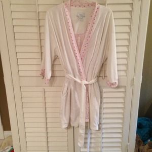 Gown and robe set