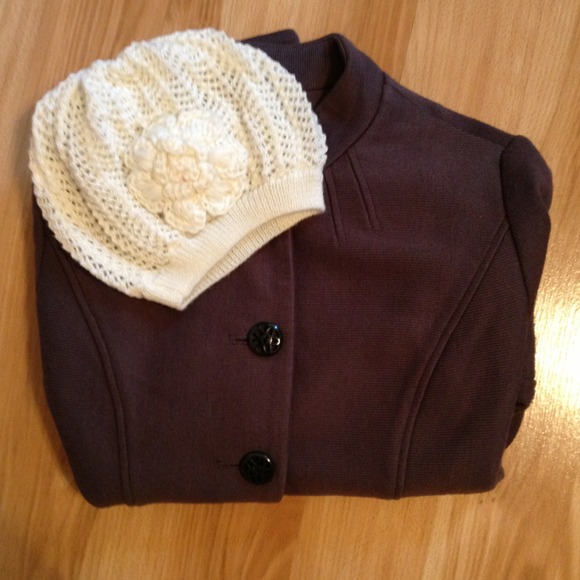 White Knit Hat