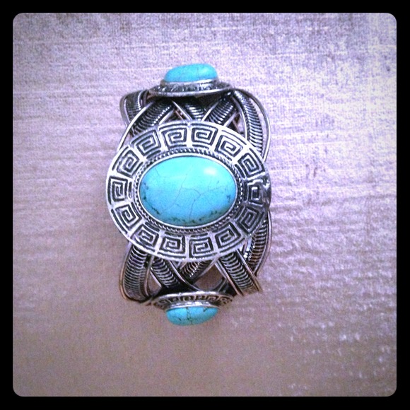 Silver and Turquoise bracelet