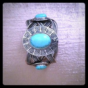 Silver and Turquoise bracelet