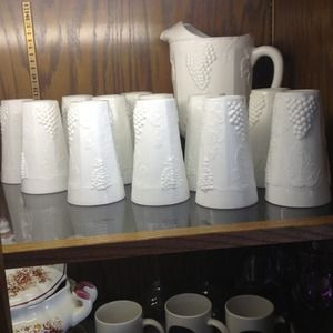 Milk glass