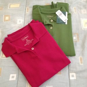 2 polo shirts