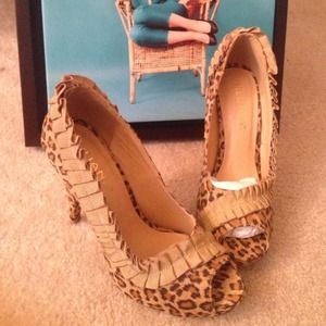 Killer Leopard Animal Print heel. Comfortable