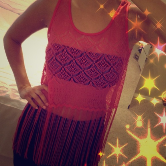 Crochet tank coverup
