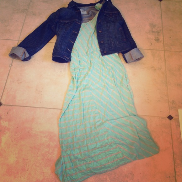 Long mint maxi ☀