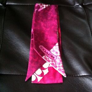 Authentic Coach head scarf/band