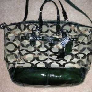 ❤COACH LIMITED EDITION CAMO Handbag