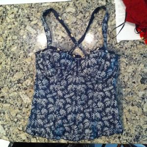 FLORAL CORSET TOP