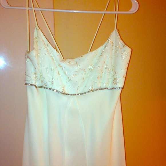Off white Formal dress