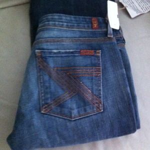 Brand new 7 for all mankind jeans