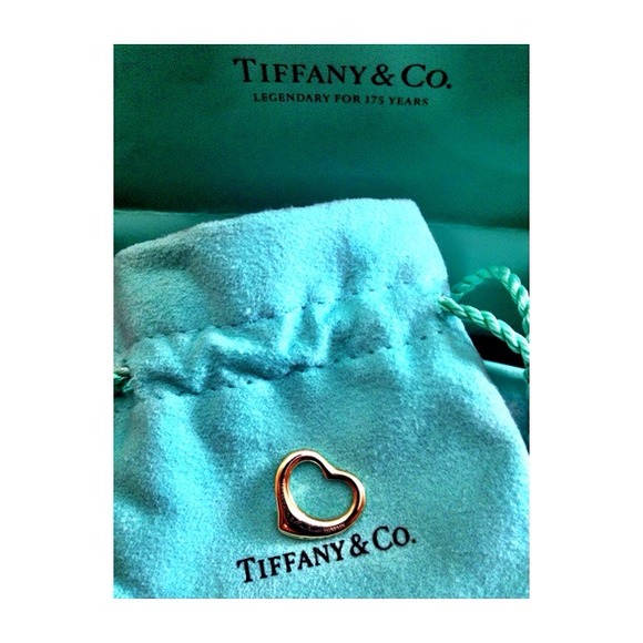 Tiffany & Co. Jewelry - SOLD Tiffany & Co 18k Gold Elsa Peretti Open Heart