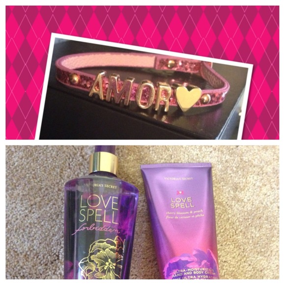NOT AVAIL😯😯Bracelet and fragrance bundle😯😯