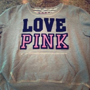 REDUCED!! VS Pink Crew Neck Sweatshirt