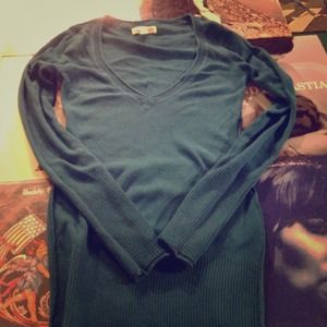 Long Aeropostale blue sweater