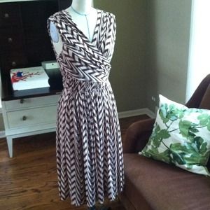 Anthropologie, Plenty by Tracy Reese Zig-Zag Dress