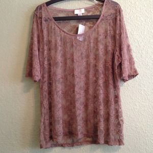 Lace shirt