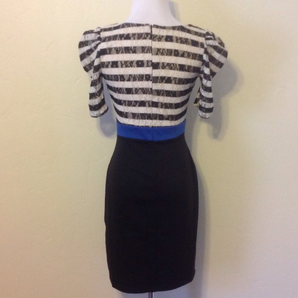 BUNDLED! Black and white dress - Picture 4 of 4